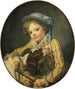 Jongen met een hond - Jean-Baptiste Greuze — weergave van het kunstwerk