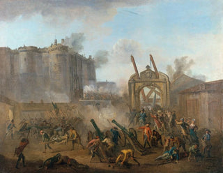 JeanBaptiste Lallemand - La prise de la Bastille le 14 juillet 1789.webp