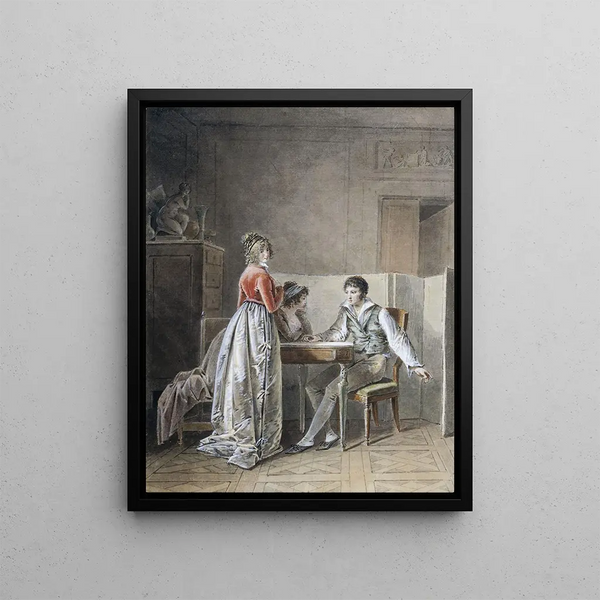JeanBaptiste Mallet - Conversation dans un intrieur.webp