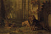 Atalante en Hippomène getransformeerd in leeuwen - Jean-Baptiste Oudry — weergave van het kunstwerk