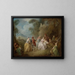 Courtoises scène in een park - Jean-Baptiste Pater — ingelijst kunstwerk aan de muur