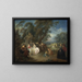 Feestelijke buitenfeest - Jean-Baptiste Pater — ingelijst kunstwerk aan de muur