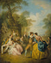 La Danse, The Dance - Jean-Baptiste Pater — weergave van het kunstwerk
