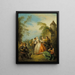 Le Colin-maillard, Blind Man's Buff - Jean-Baptiste Pater — ingelijst kunstwerk aan de muur