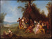 van soldatenvreugde - Jean-Baptiste Pater — weergave van het kunstwerk