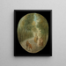 Lente - Jean-Baptiste Pater — ingelijst kunstwerk aan de muur