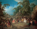 La Foire à Bezons - Jean-Baptiste Pater — weergave van het kunstwerk