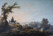 Landscape painting lively - Jean-Baptiste Pillement — artwork view
