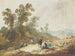 Landelijk landschap - Jean-Baptiste Pillement — weergave van het kunstwerk