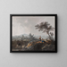 van Bergers dans un paysage - Jean-Baptiste Pillement — ingelijst kunstwerk aan de muur