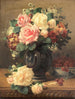 Nature morte aux roses et aux framboises - Jean-Baptiste Robie — artwork view