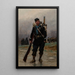 Een Franse infanterist uit de Frans-Pruisische oorlog - Jean-Baptiste Édouard Detaille — ingelijst kunstwerk aan de muur