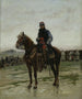 Een bereden officier - Jean-Baptiste Édouard Detaille — weergave van het kunstwerk
