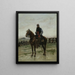 Een bereden officier - Jean-Baptiste Édouard Detaille — ingelijst kunstwerk aan de muur
