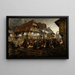 van Charge du 9e régiment de cuirassiers dans le village de Morsbronn - Jean-Baptiste Édouard Detaille — ingelijst kunstwerk aan de muur