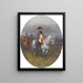 Napoleon te paard schilderij - Jean-Baptiste Édouard Detaille — ingelijst kunstwerk aan de muur