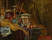 Natuurstudie met muziekinstrumenten - Jean-Baptiste van Moerkercke — weergave van het kunstwerk