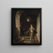 De slaapkamer van de kleine Savoyezen of De kleine marmottenvangers - Jean-Claude Bonnefond — ingelijst kunstwerk aan de muur