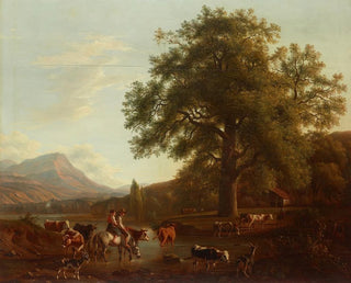JeanDaniel Huber - Paysage de rivire.webp