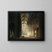 Binnenzicht van Notre-Dame - Jean-François Depelchin — ingelijst kunstwerk aan de muur