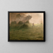 Een storm tijdens het maaien - Jean-François Millet — ingelijst kunstwerk aan de muur