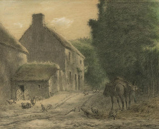 JeanFranois Millet - Farm House at Gruchy.webp