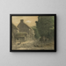 Ferme in Gruchy - Jean-François Millet — ingelijst kunstwerk aan de muur