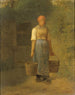 Meis met water - Jean-François Millet — weergave van het kunstwerk