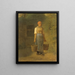 Meis met water - Jean-François Millet — ingelijst kunstwerk aan de muur