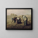 De oogststers - Jean-François Millet — ingelijst kunstwerk aan de muur