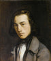 Portret van Jonge Man - Jean-François Millet — weergave van het kunstwerk