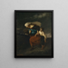 Najaarsstorm - Jean-François Millet — ingelijst kunstwerk aan de muur