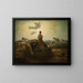 De herder - Jean-François Millet — ingelijst kunstwerk aan de muur