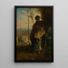 La Petite Bergère - Jean-François Millet — ingelijst kunstwerk aan de muur