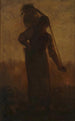 De Melkster uit Normandië - Jean-François Millet — weergave van het kunstwerk