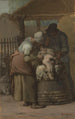 Les Tondeurs de moutons - Jean-François Millet — ingelijst kunstwerk aan de muur