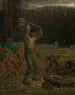 De Houthakker - Jean-François Millet — weergave van het kunstwerk
