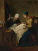 Les Jeunes Couturières - Jean-François Millet — weergave van het kunstwerk