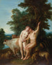 Adam en Eva - Jean-François de Troy — weergave van het kunstwerk