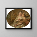 Allegorie van de schilderkunst - Jean-François de Troy — ingelijst kunstwerk aan de muur