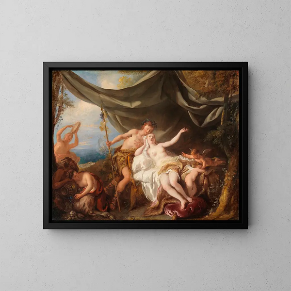 Bacchus en Ariane - Jean-François de Troy — ingelijst kunstwerk aan de muur