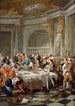 Le Déjeuner d'huîtres - Jean-François de Troy — weergave van het kunstwerk