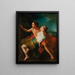 Parijs en Œnone - Jean-François de Troy — ingelijst kunstwerk aan de muur