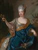 Portret van een dame - Jean-François de Troy — weergave van het kunstwerk