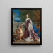 portret van Elisabeth Charlotte van Beieren, prinses Palts - Jean-François de Troy — ingelijst kunstwerk aan de muur