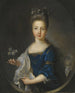 Portret van prinses Luisa Maria Theresa Stuart 1692-1712 - Jean-François de Troy — weergave van het kunstwerk