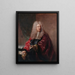 portret van Jean Hébert, schepen van de stad Parijs - Jean-François de Troy — ingelijst kunstwerk aan de muur