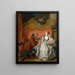 De Verklaring van de Liefde - Jean-François de Troy — ingelijst kunstwerk aan de muur