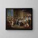 van Le festin de Didon et Énée, un portrait allégorique de la famille du duc et de la duchesse du Maine - Jean-François de Troy — ingelijst kunstwerk aan de muur