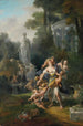 Les Ruches des Cupidons - Jean-Frédéric Schall — weergave van het kunstwerk